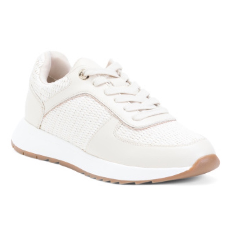 Dune London Emelias Lace Up Runner Trainers